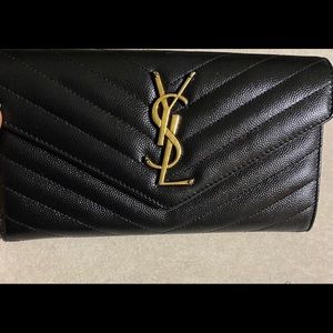Ysl chained wallet